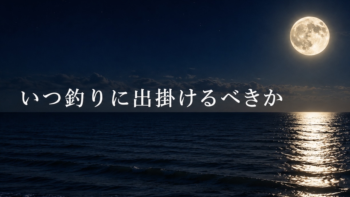 潮と時間帯の解説