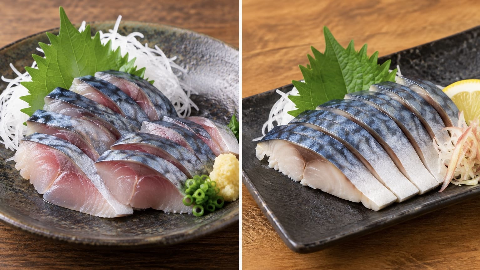 新鮮なサバ料理写真